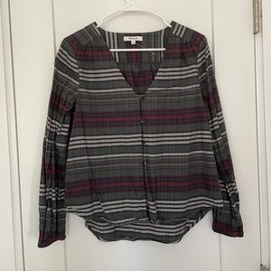 Madewell Plaid Blouse